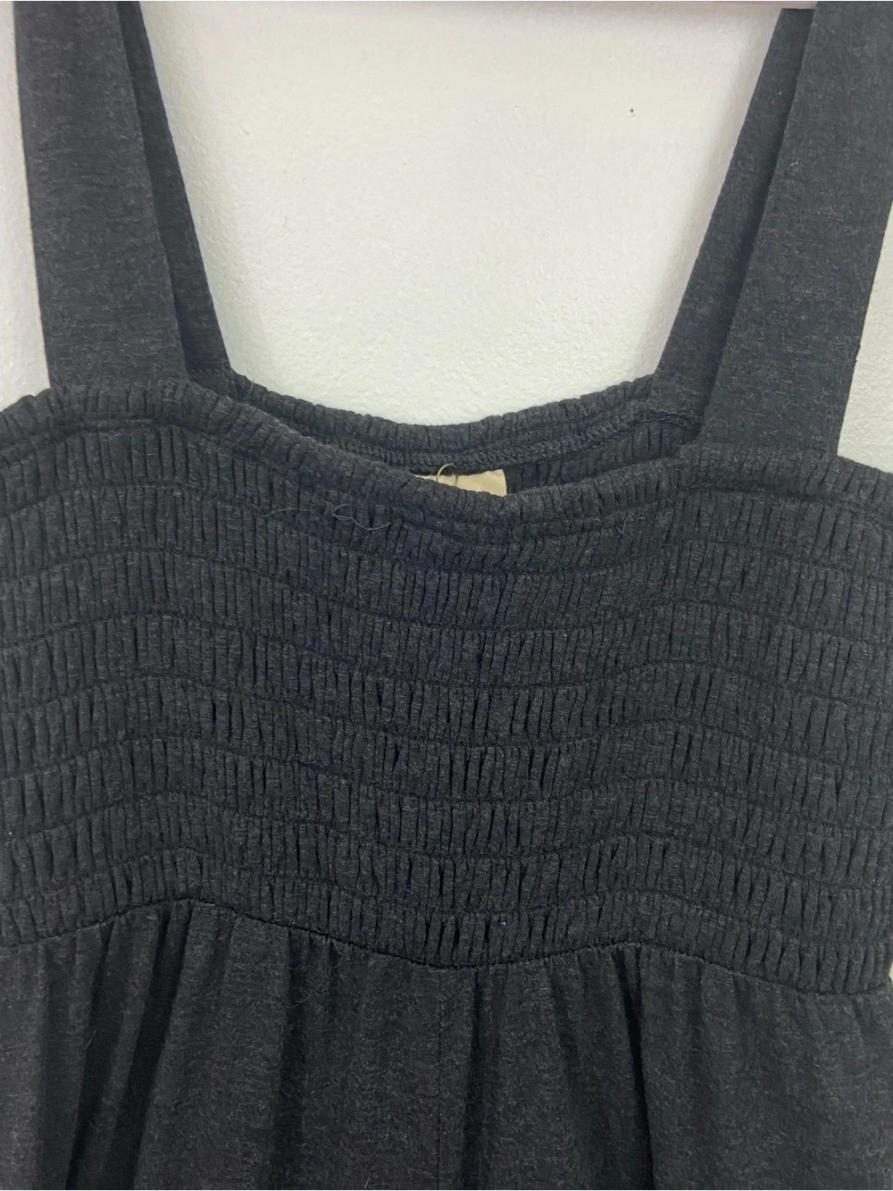 Natural Life Harper Knit Jumpsuit Charcoal Grey Size M NWT Baggy Wide Leg Boho - Picture 4 of 11